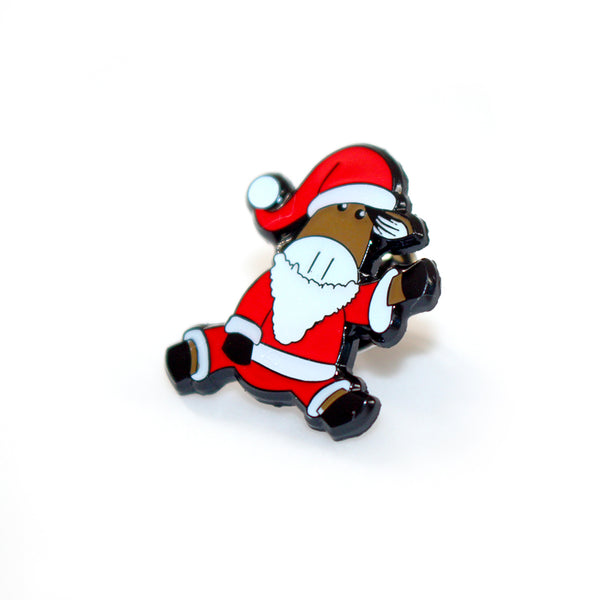 Willberry Santa Pin Badge