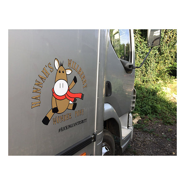 Hannah's Willberry Wonder Pony Stickers/Decals, two sizes available